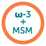 Mayor contenido de MSM y ω-3
